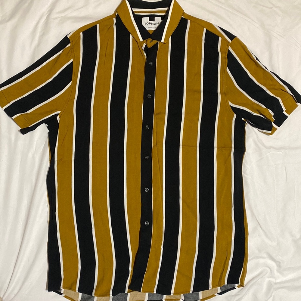 Top man Button Up Shirt